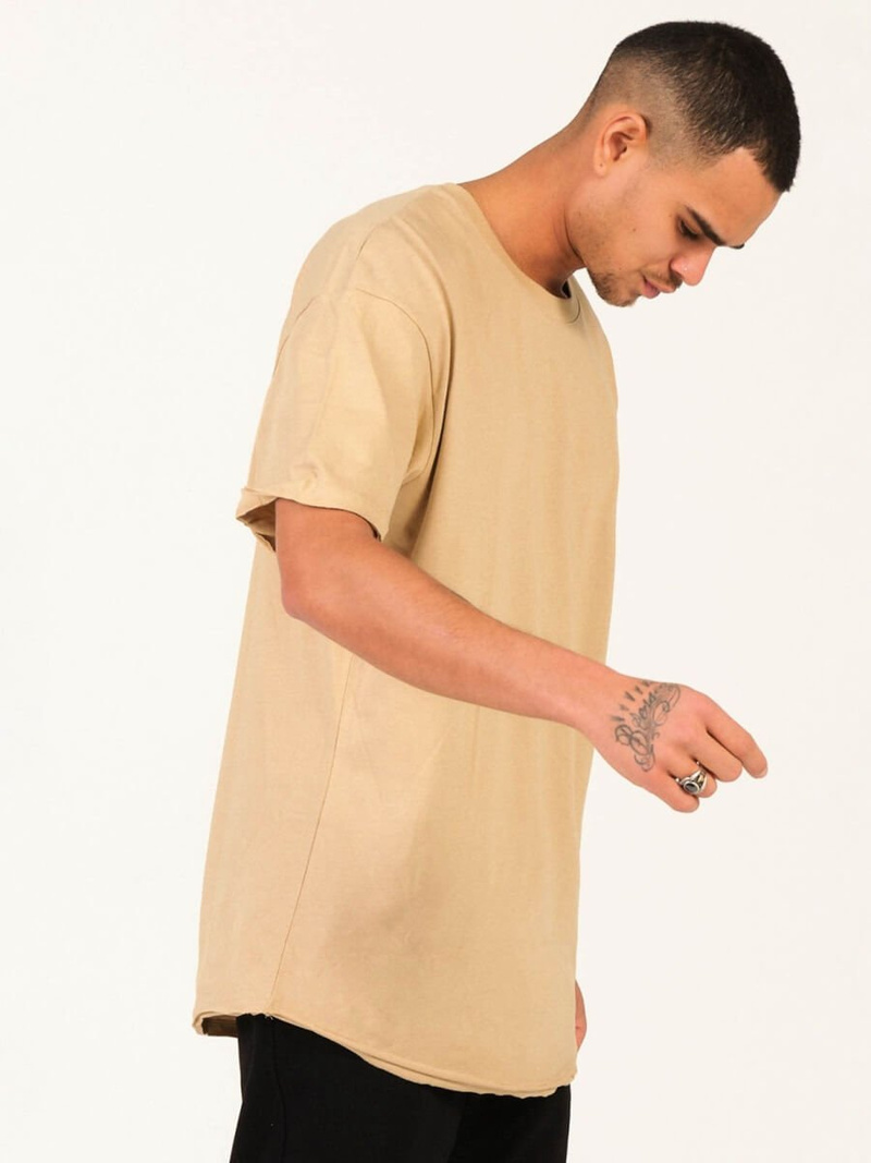 Футболка чоловіча Бежева OZONEE MR/21577