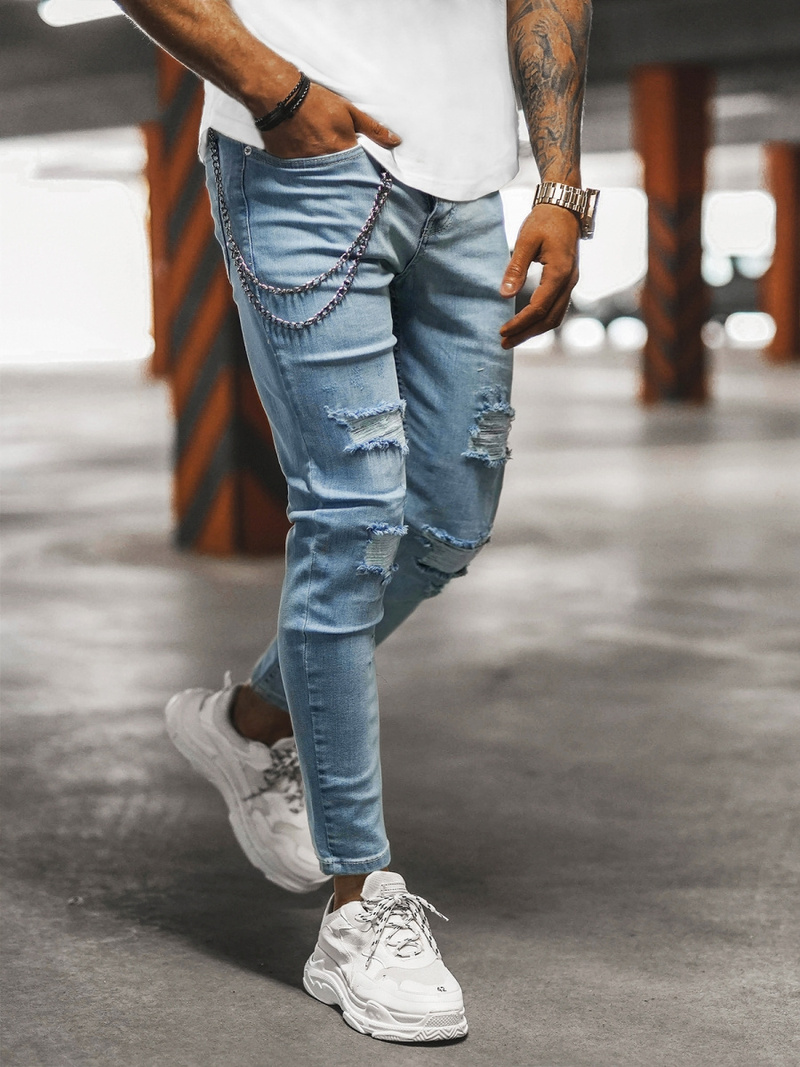 Штани чоловічі Яскраво-Синi OZONEE DP/202