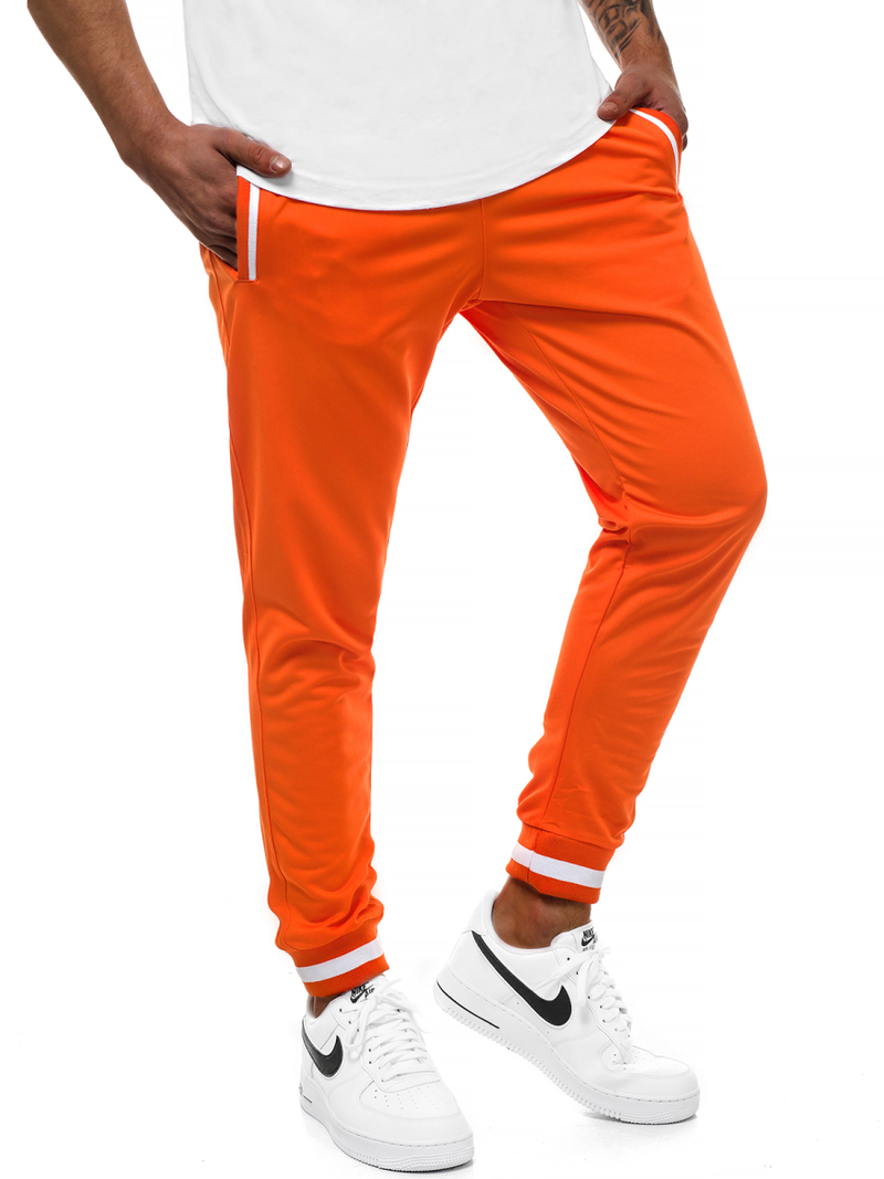 Штани спортивні чоловічі Помаранчевi OZONEE A/2134