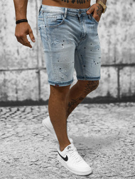 Шорти джинові чоловічі Яскраво-Синi OZONEE NB/MP0262BC