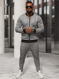 Komplet męski czarny - kurtka i spodnie OZONEE O/3C107