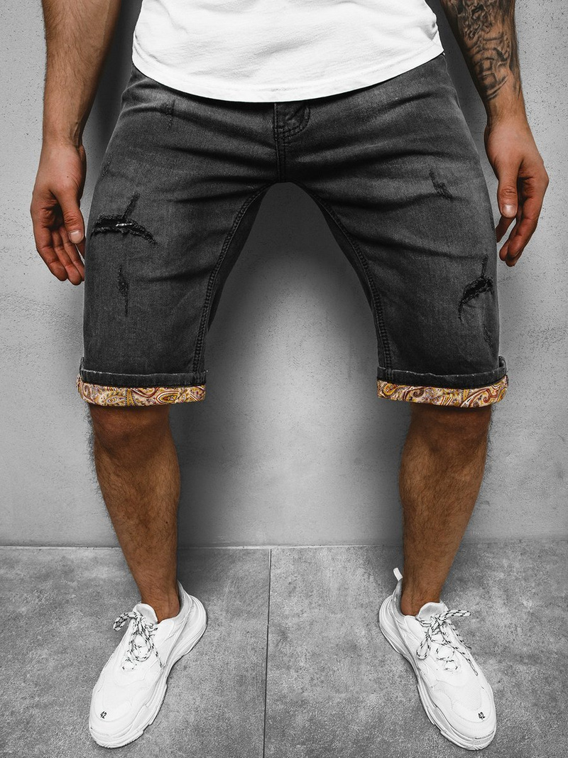 Шорти чоловічі Чорнi OZONEE JS/K15005/2