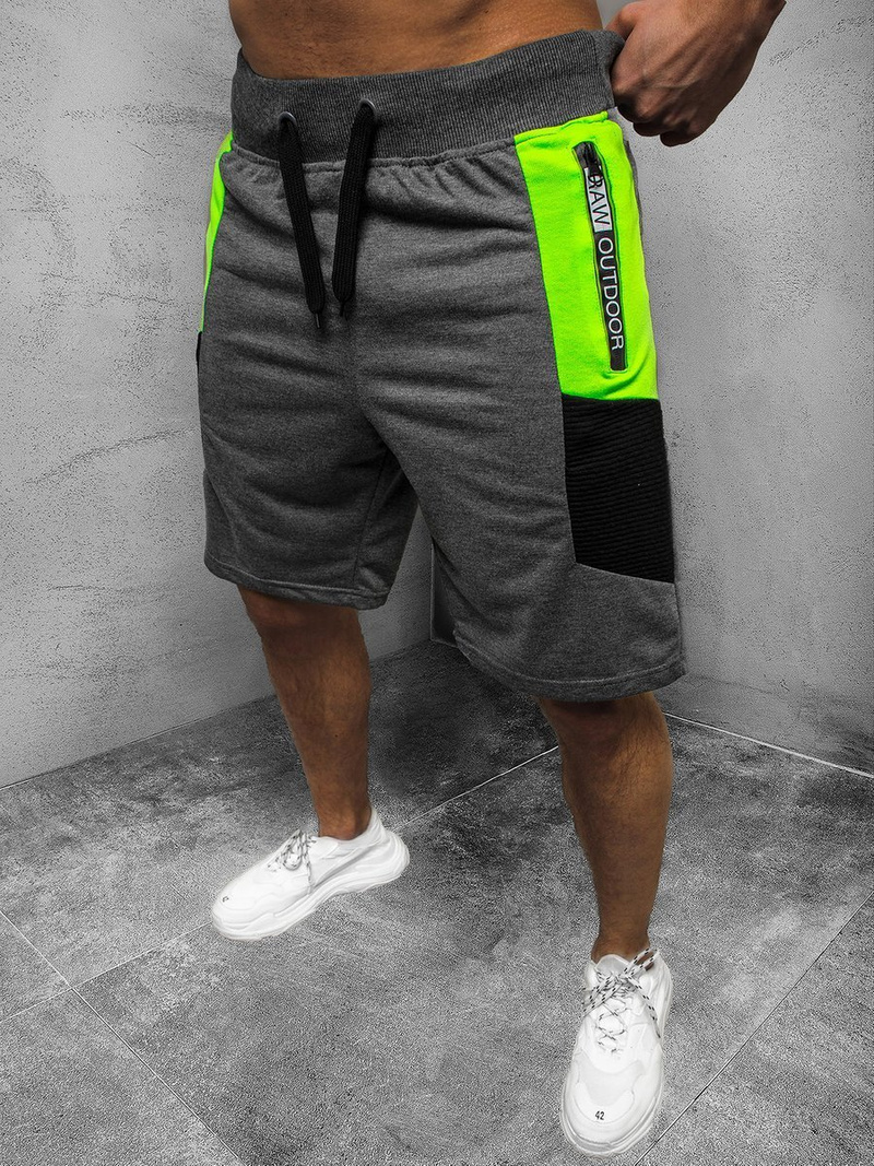 Шорти чоловічі Графітові OZONEE JS/68K10262