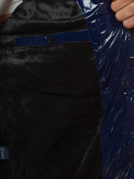 Kurtka zimowa męska pikowana granatowa OZONEE N/6463