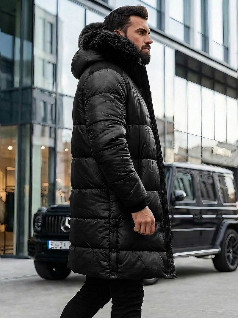 Куртка чоловіча Чорна OZONEE O/M800