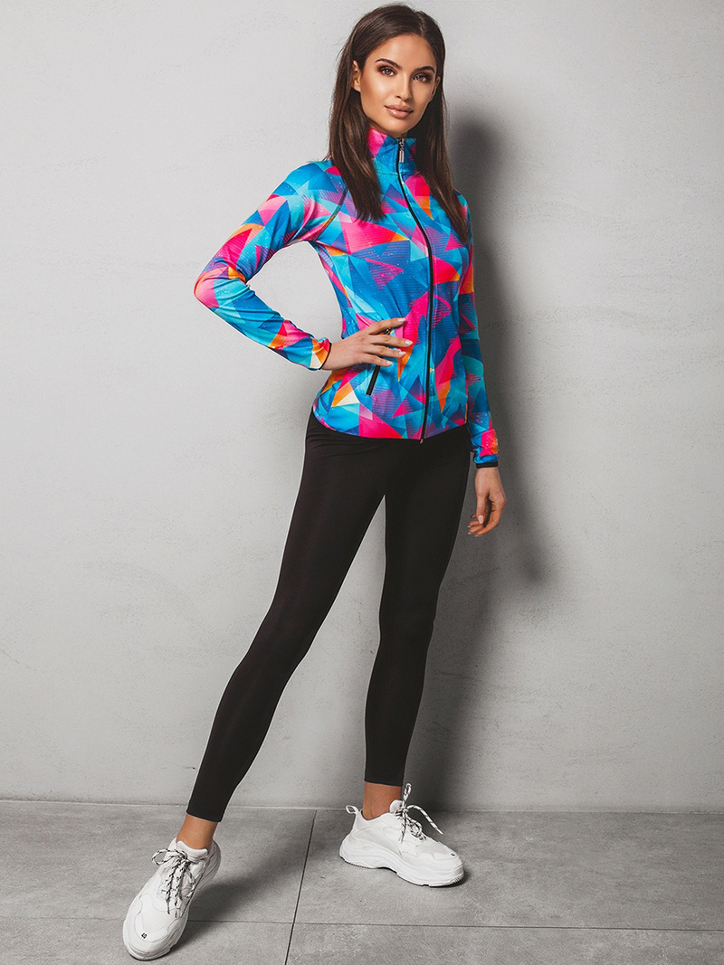 Komplet sportowy trzyczęściowy damski kolorowy OZONEE O/20467Z