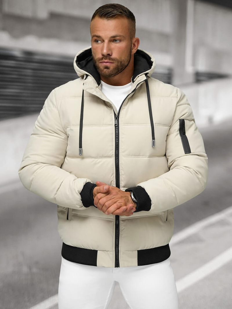 Куртка чоловіча Кремова OZONEE JS/31M5003/280Z