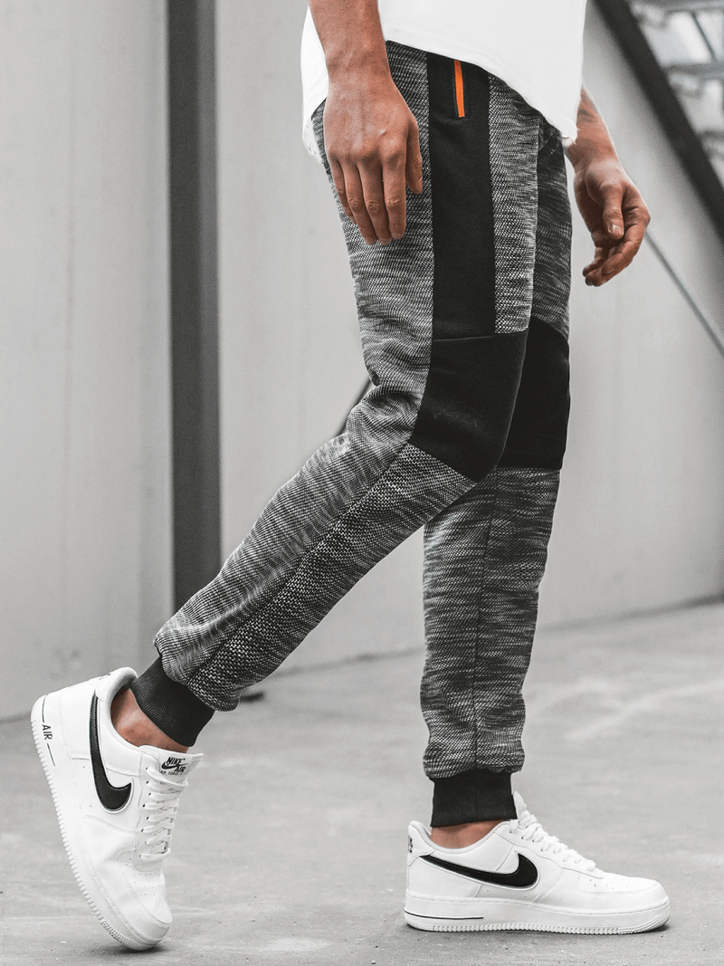 Штани спортивні чоловічі Графітові OZONEE JS/K60017