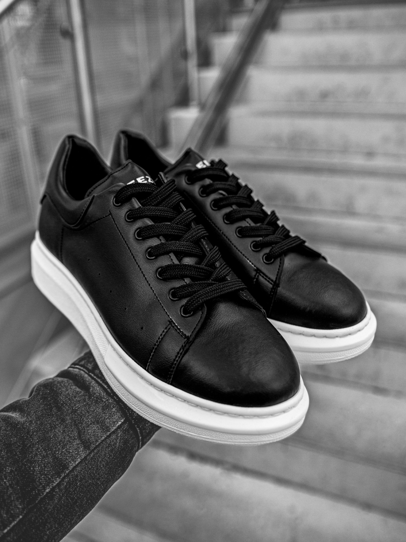 Sneakersy czarne OZONEE B/2051