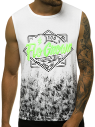 Футболка чоловіча Бiлий OZONEE JS/KS2085