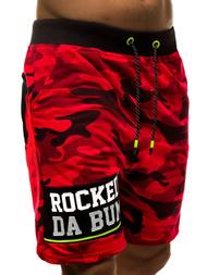 Spodenki męskie czerwone OZONEE JS/KK300161