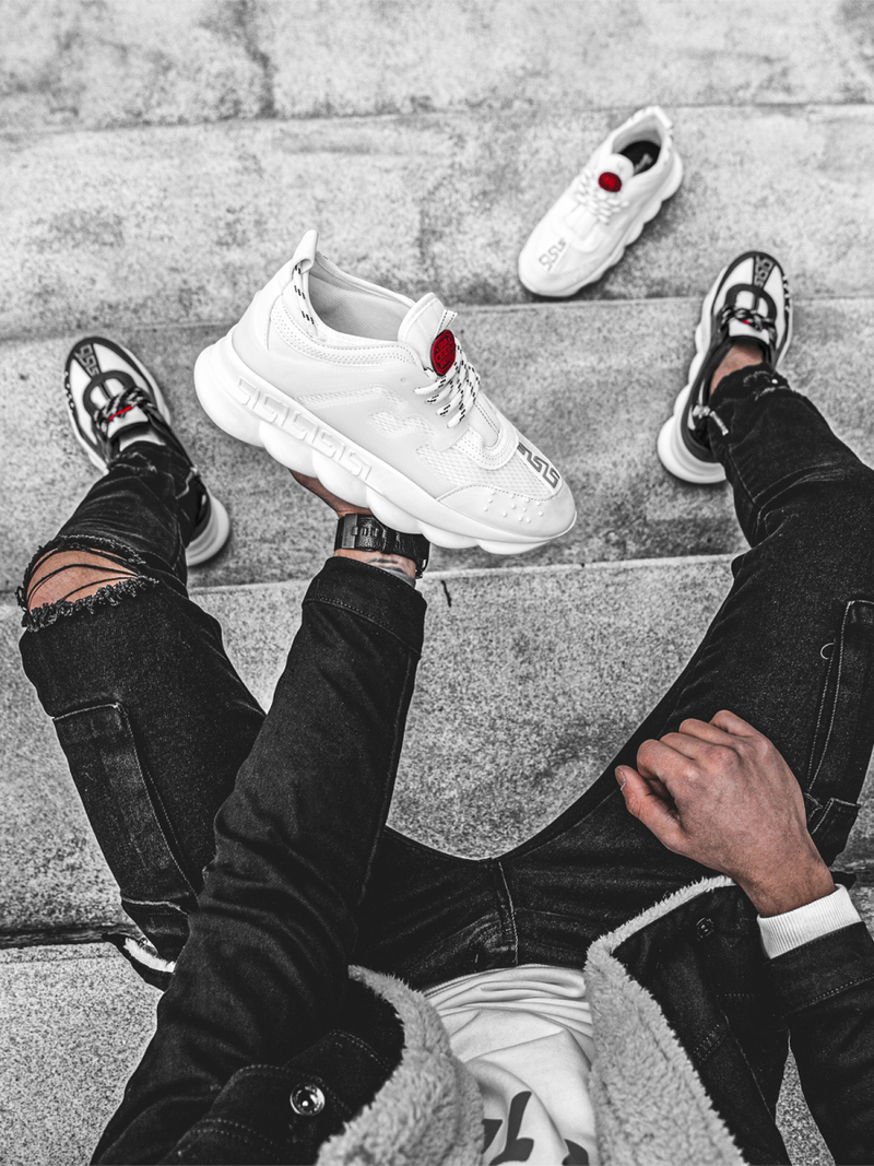 Sneakersy białe OZONEE G/2020