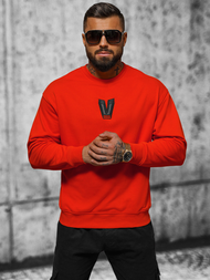 Толстовка червона OZONEE O/SWE23034