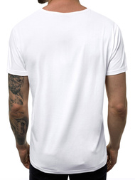 T-Shirt męski biały OZONEE JS/SS10960