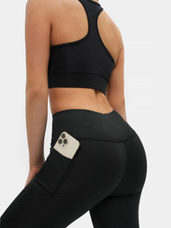 Legginsy damskie czarne OZONEE O/XL004/1Z