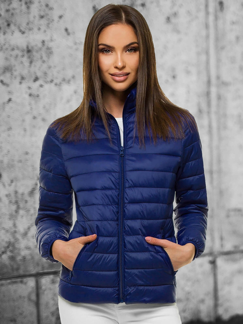 Куртка жіноча Темно-Синя OZONEE JS/M20311/215