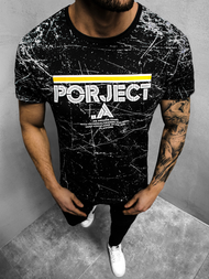 Футболка чоловіча Чорний OZONEE JS/SS10917Z