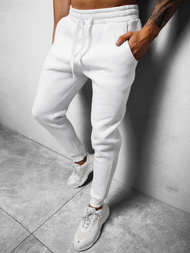 Spodnie dresowe męskie białe OZONEE O/12110Z