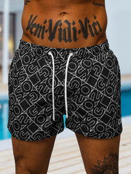 Spodenki kąpielowe męskie czarne OZONEE O/MTK3220