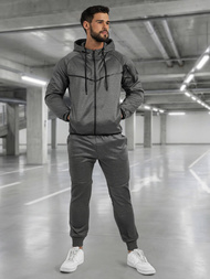 Komplet dresowy męski grafitowy OZONEE JS/8C1966/5