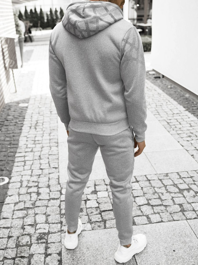 Komplet dresowy męski szary OZONEE O/HM395