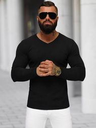 Sweter męski czarny OZONEE NB/MMB601/4Z