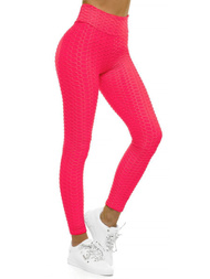 Legginsy damskie różowe OZONEE O/20475