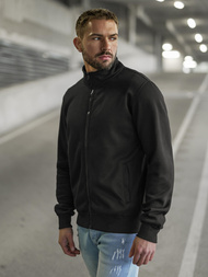 Толстовка чоловіча Чорна OZONEE JS/2002Z