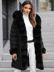 Куртка жіноча чорна OZONEE JS/5M3156/392