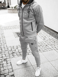 Komplet dresowy męski szary OZONEE O/HM395