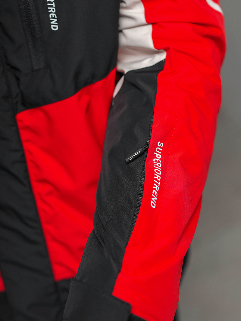 Куртка чоловіча Червоно-Чорна OZONEE JS/M35/275