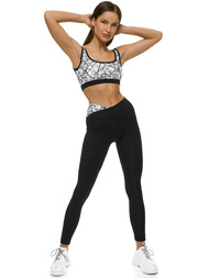 Комплект спортивного костюма з двох частин Чорно-Бiлий OZONEE O/MS016