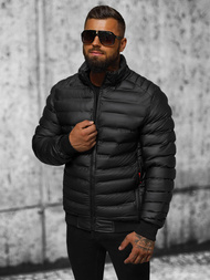 Куртка чоловіча чорна OZONEE JS/22M325/392