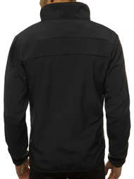 Kurtka softshell męska czarna OZONEE JS/KS2185