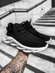 Sneakersy czarne OZONEE B/2051/20