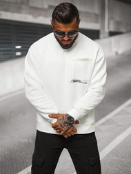 Bluza oversize biała OZONEE O/SWE23022