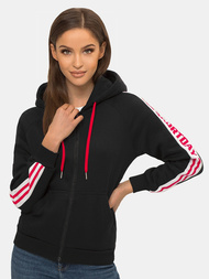 Жіноча Толстовка Чорна OZONEE JS/B26046