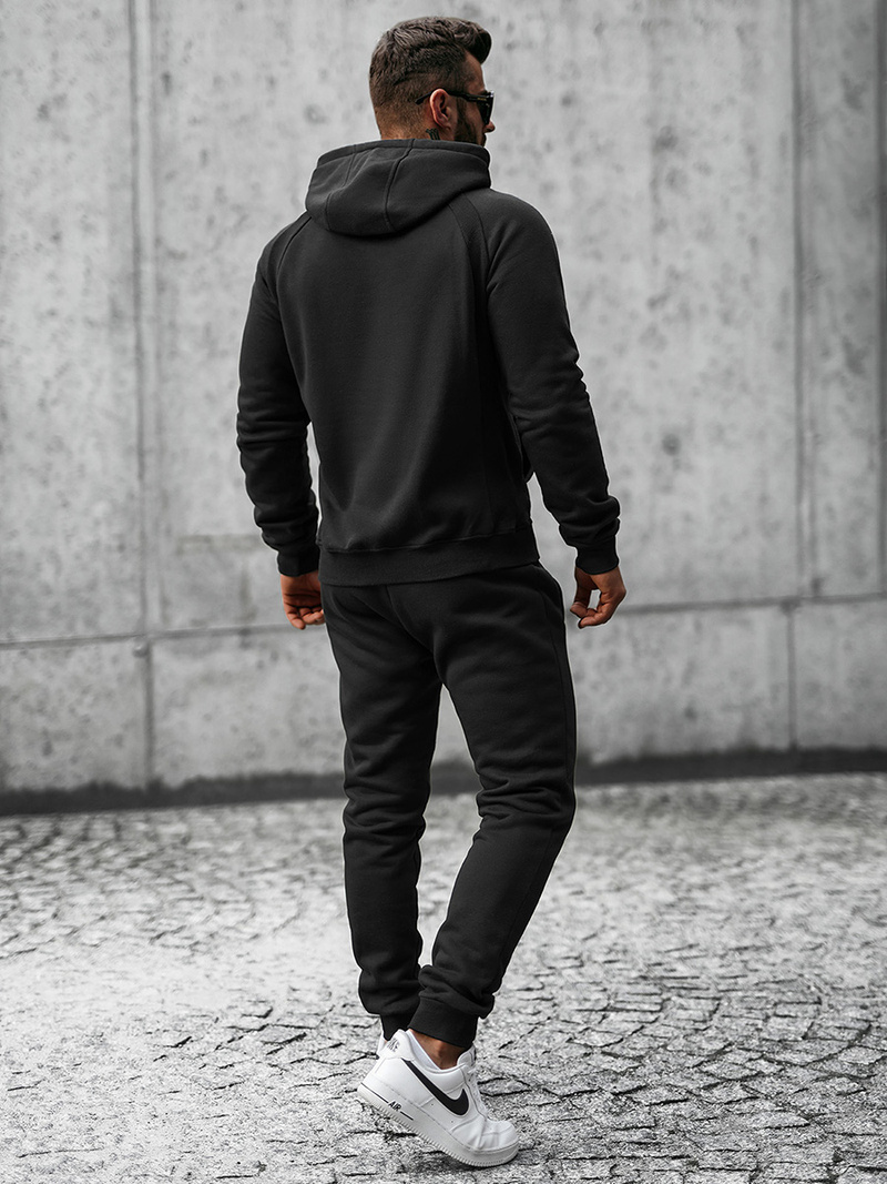 Спортивний костюм чоловічій Чорний OZONEE JS/8C75/3