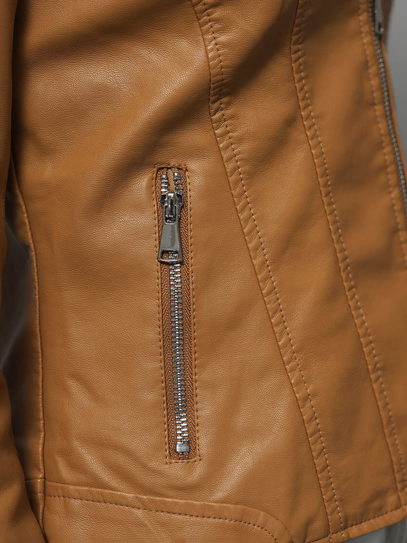 Жіноча шкіряна куртка Гiрчична OZONEE JS/11Z8052