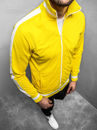 Bluza męska rozpinana zółta OZONEE O/2126Z