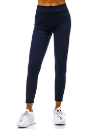 Legginsy damskie granatowe OZONEE JS/1036/B4