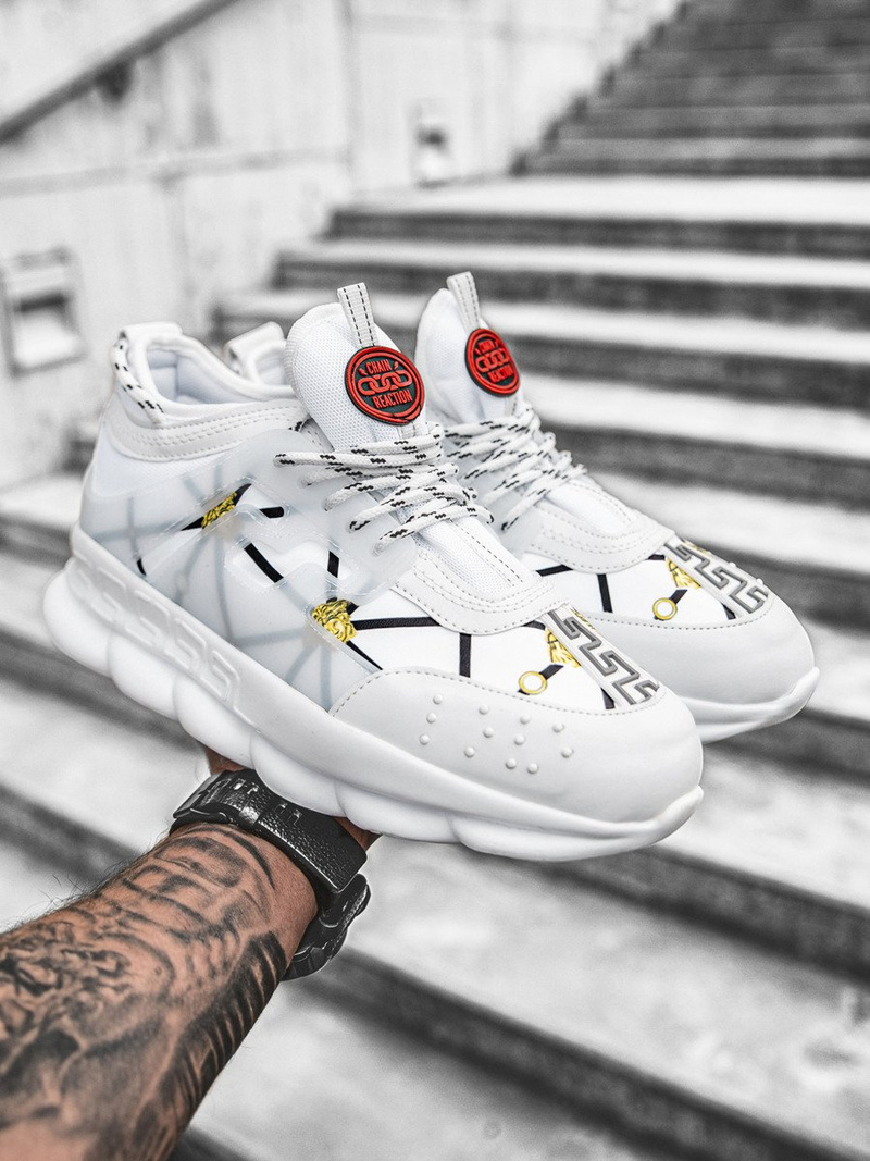 Снікерси біле золото OZONEE G/2020