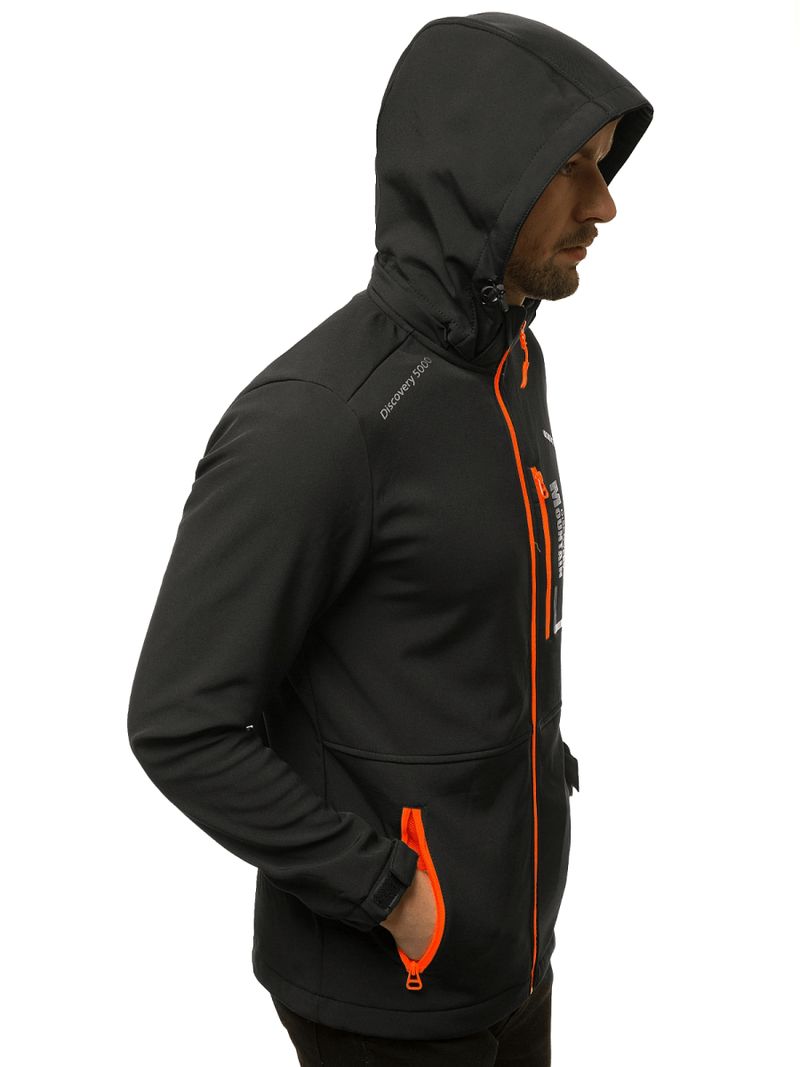 Куртка softshell чоловіча Чорна OZONEE JS/HH024/1BZ