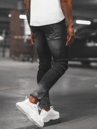 Чоловічі джинси Чорнi OZONEE NB/MP0066N