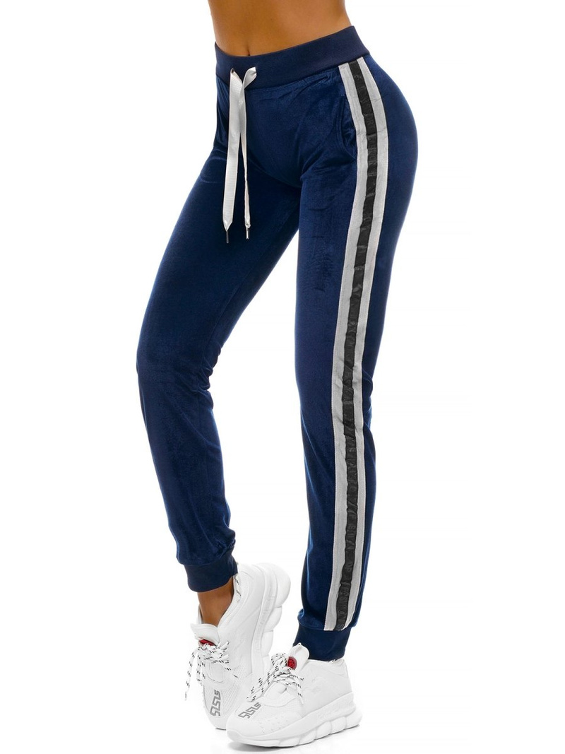 Спортивні штани жіночі Темно-Синi OZONEE O/82275
