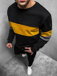 Bluza męska czarna OZONEE JS/JZ11039Z