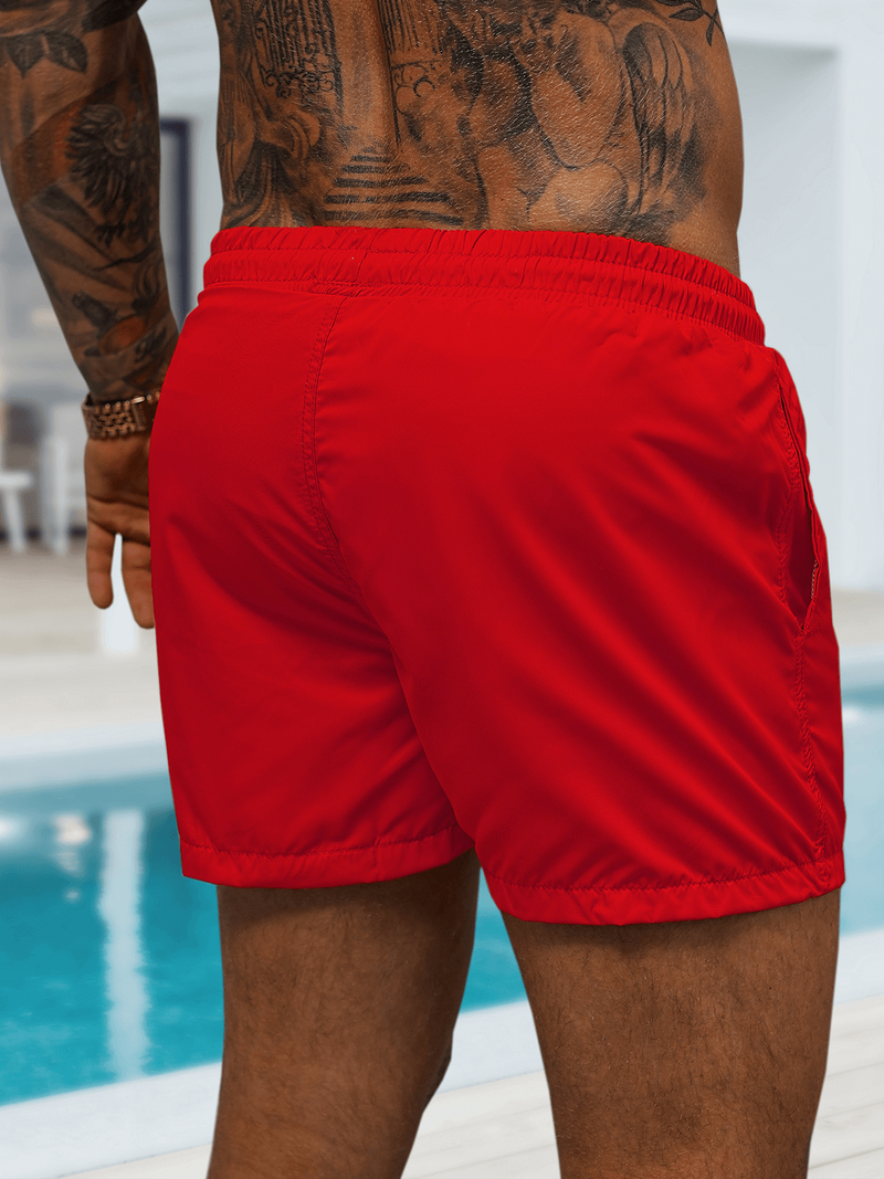Spodenki kąpielowe męskie czerwone OZONEE O/22205001