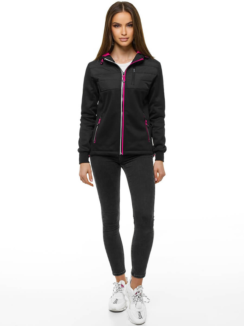 Куртка жіноча Чорна OZONEE JS/KSW4010