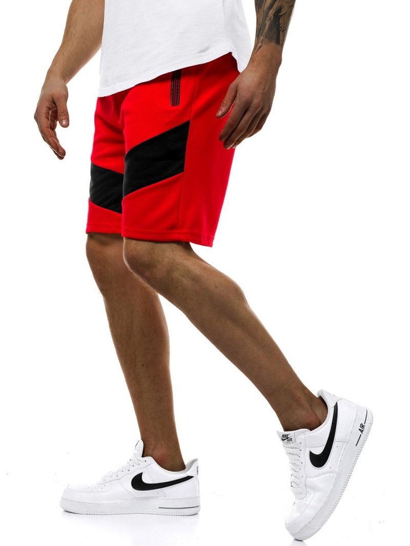 Spodenki męskie czerwone OZONEE JS/KS2515