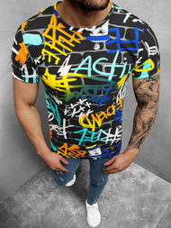 T-Shirt męski kolorowy OZONEE O/BL2258